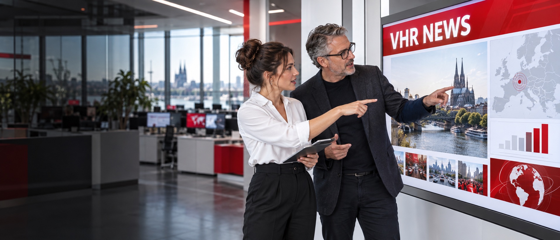 Zwei VHR-Redakteure diskutieren aktuelle News